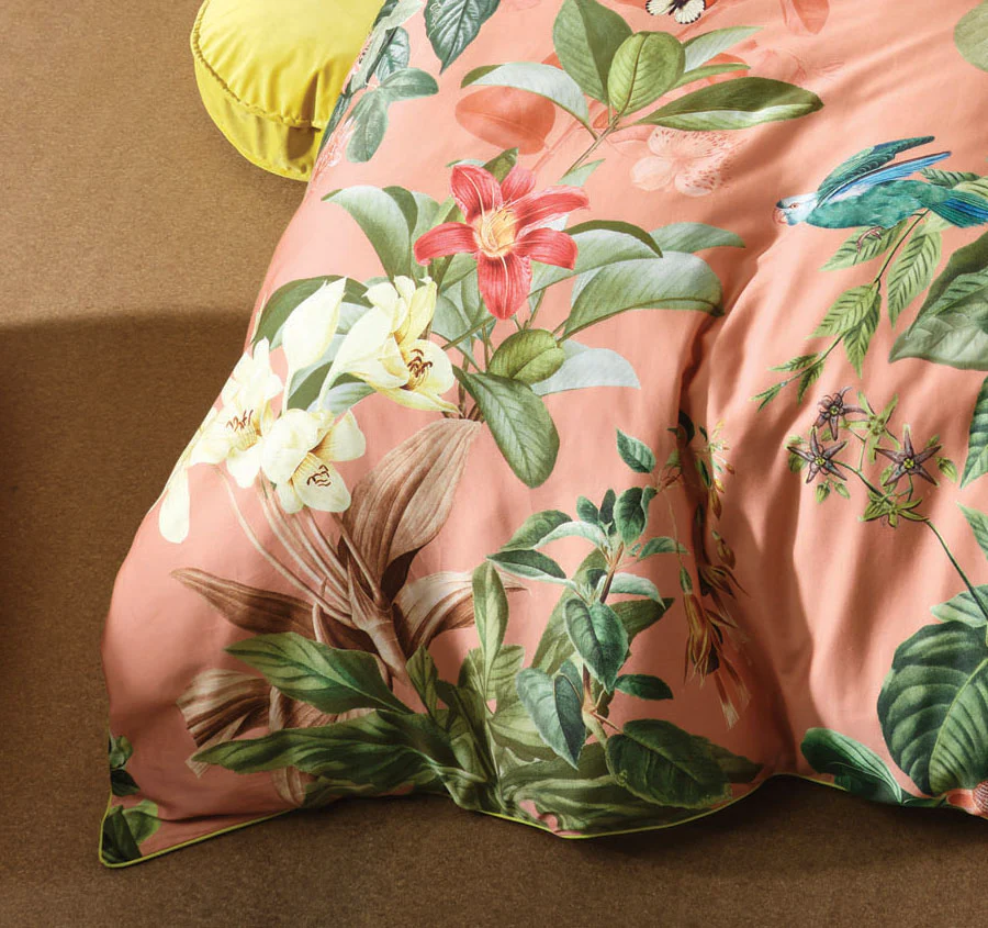 Marisol Quilt Cover Set Range Guava - Image 3