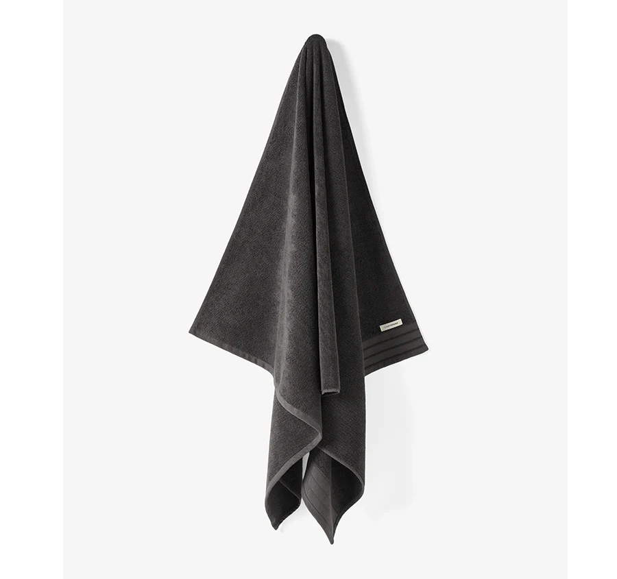 Marley 600GSM Cotton Bath Towel Range Charcoal - Image 3