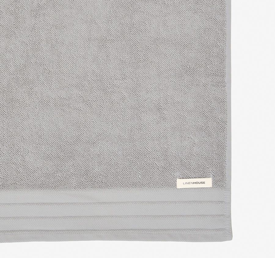 Marley 600GSM Cotton Bath Towel Range Silver - Image 2