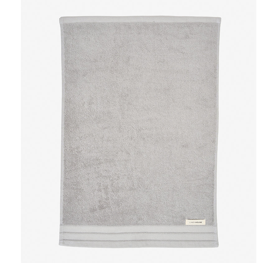 Marley 600GSM Cotton Bath Towel Range Silver - Image 4