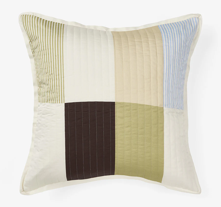 Mateo European Pillowcase Khaki