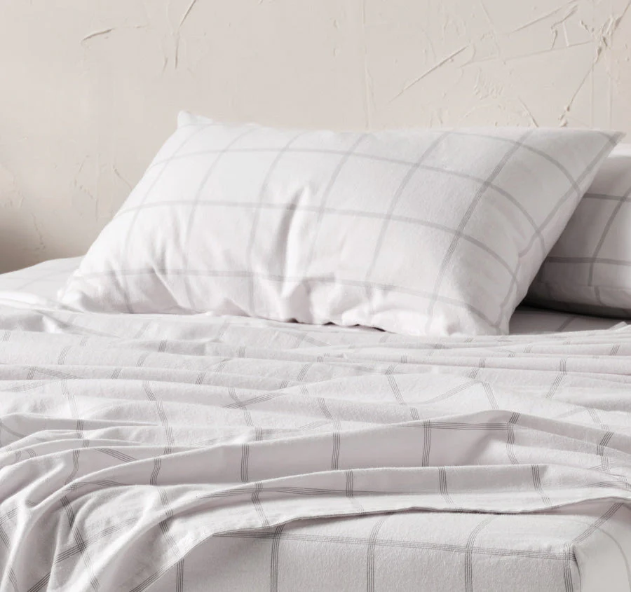 Morella Printed Flannelette Cotton Mega Sheet Set Range Smoke - Image 4