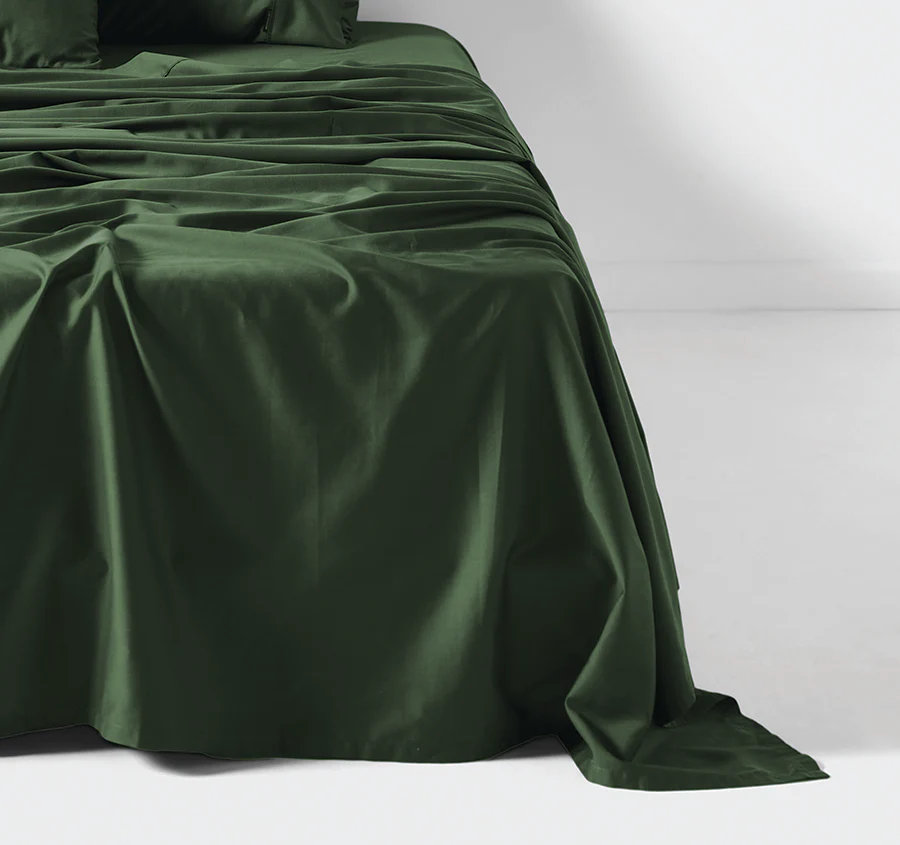 Nara 400THC Bamboo Cotton Mega Sheet Set Range Forest - Image 3