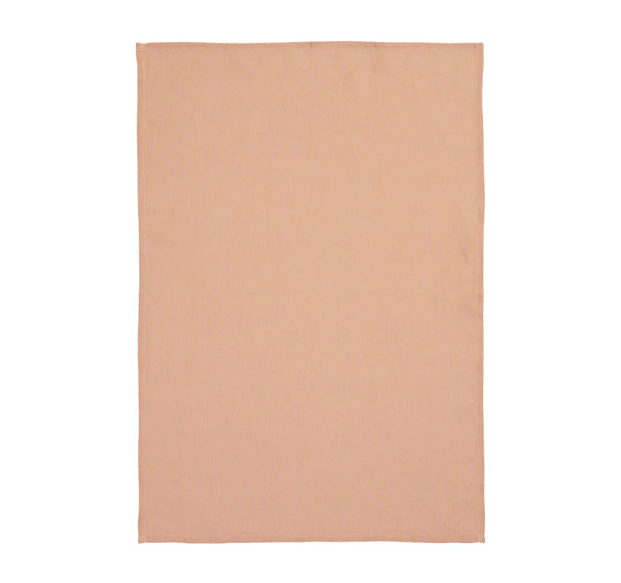 Nimes Linen Tea Towel Clay - Image 3