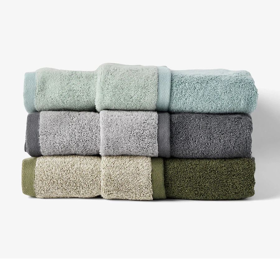 Otway 550GSM Cotton Bath Towel Range Shadow - Image 3