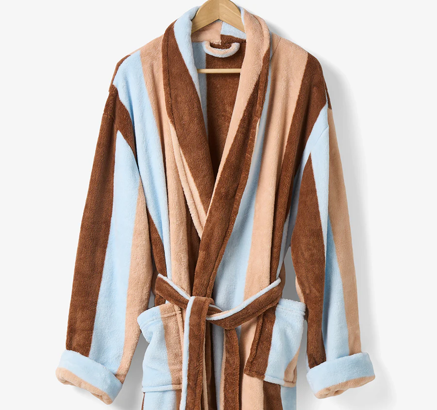 Palazzo Range Bathrobe Cocoa - Image 2