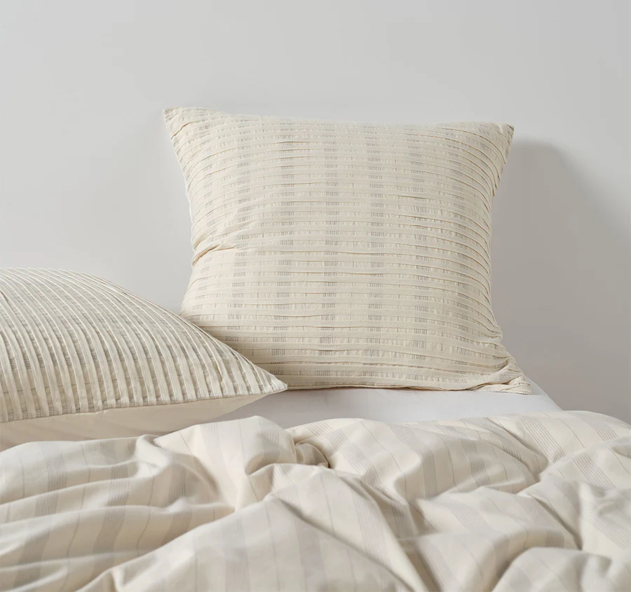 Pambula European Pillowcase Vanilla - Image 3