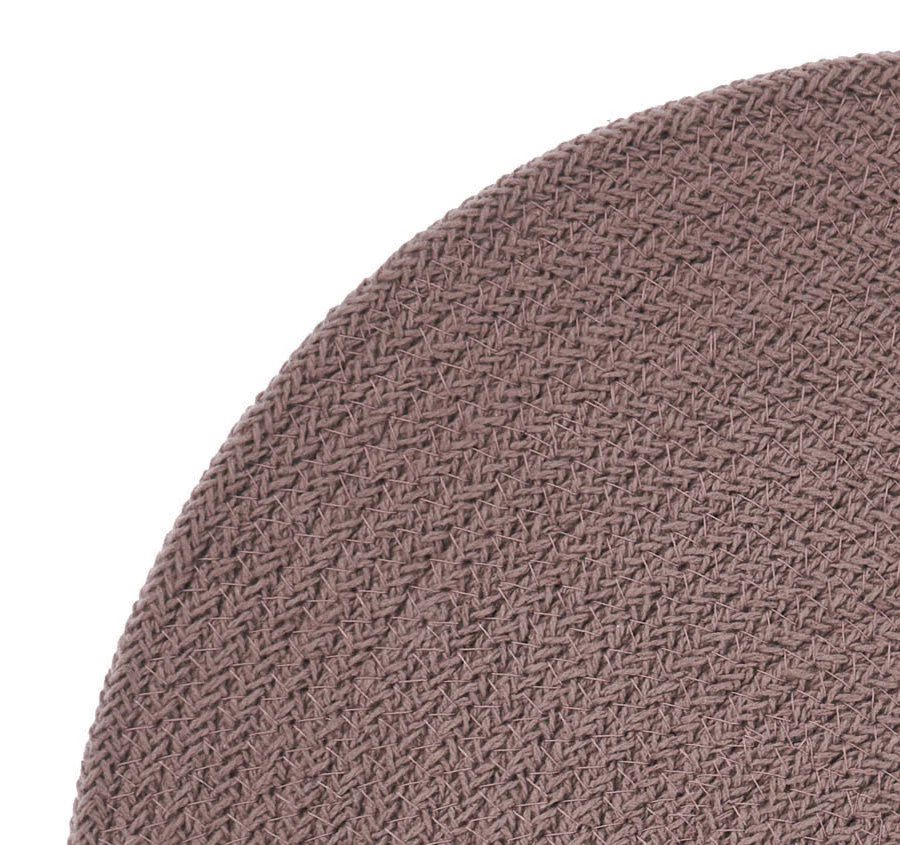 Plait 38cm Round Placemat Dusk - Image 2