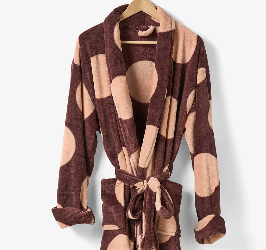 Pluto Bathrobe Range Chocolate - Image 2
