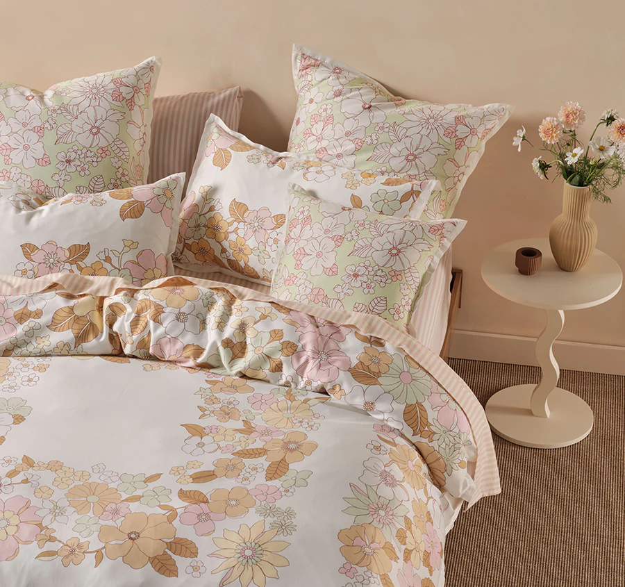 Poppy Quilt Cover Set Range Multi - Image 4