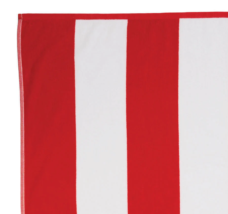 Portofino 86x160cm Beach Towel Red - Image 3