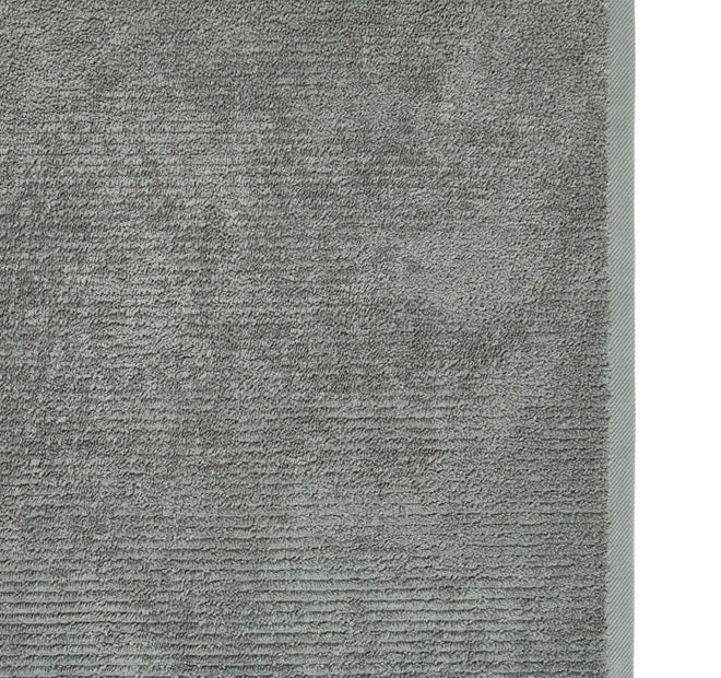 Reed 550GSM Cotton Bath Towel Range Grey - Image 2