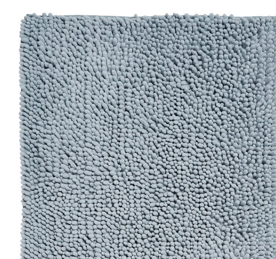 Reed Toggle 1700GSM Polyester 50x150cm Bath Mat Blue - Image 2