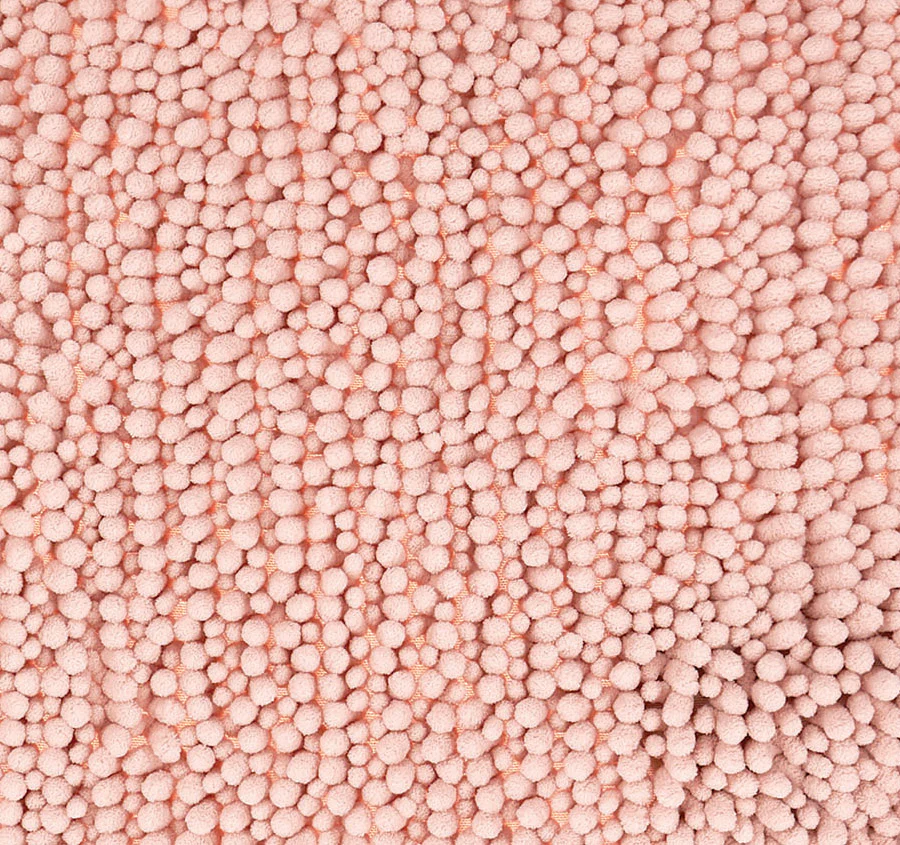 Reed Toggle 1700GSM Polyester 50x60cm Contour Mat Pink - Image 2