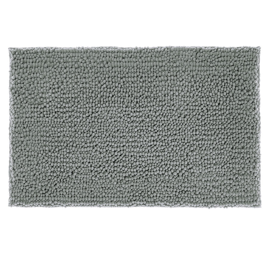 Reed Toggle 1700GSM Polyester 50x80cm Bath Mat Grey