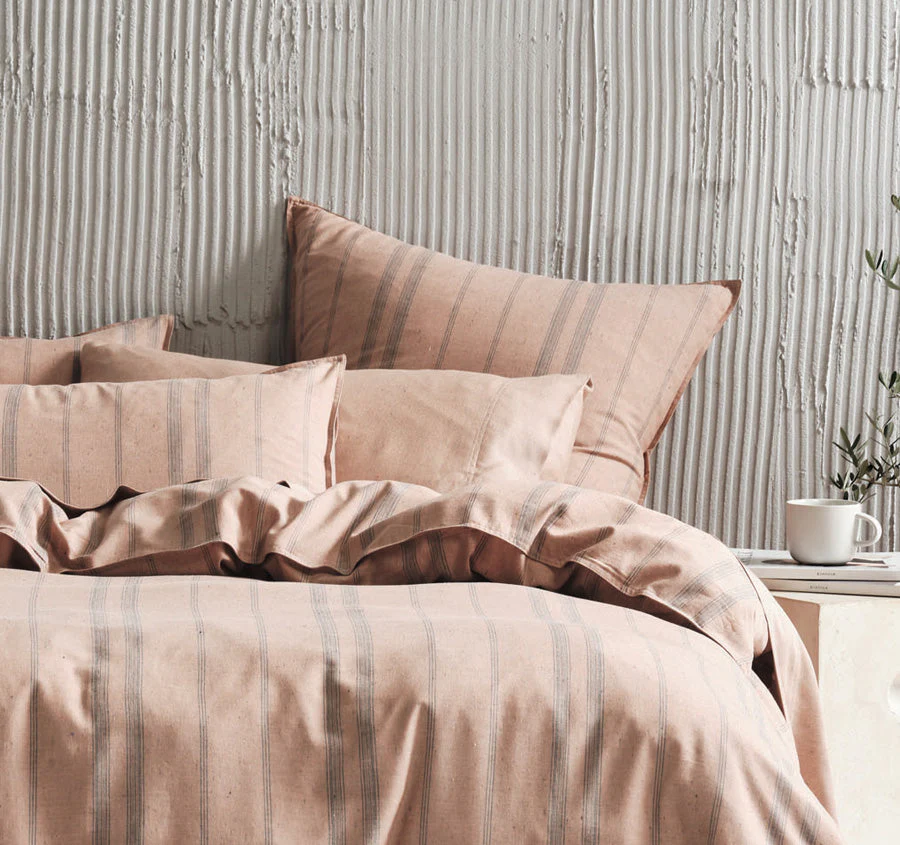 ReJeaneration Hali Quilt Cover Set Range Rust - Image 4