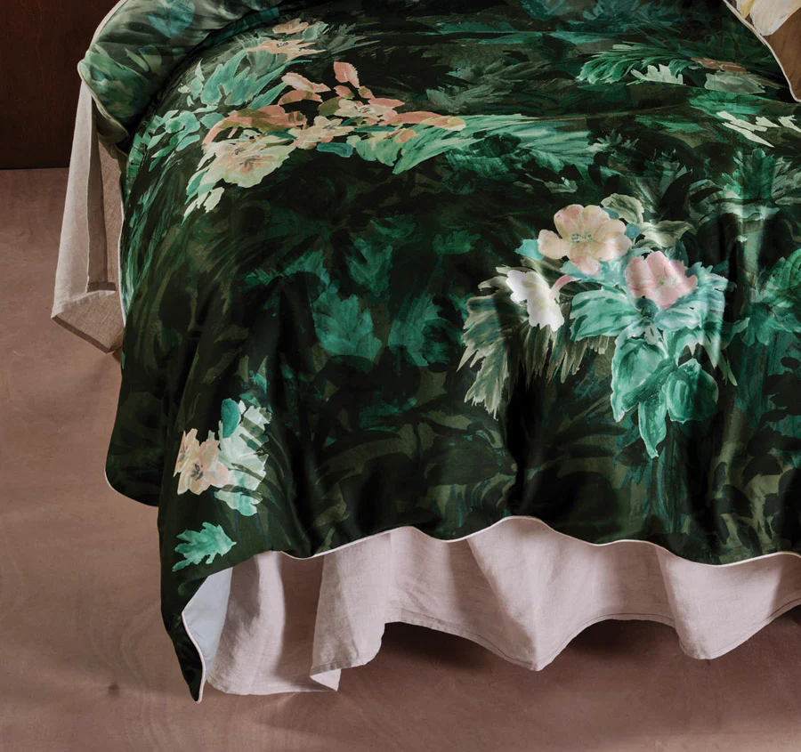 Retreat Quilt Cover Set Range Green - Image 3
