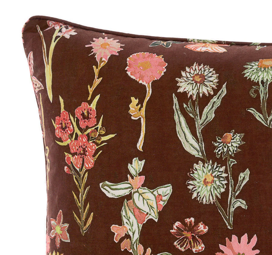 Rita 40x60cm Filled Cushion Cacao - Image 2