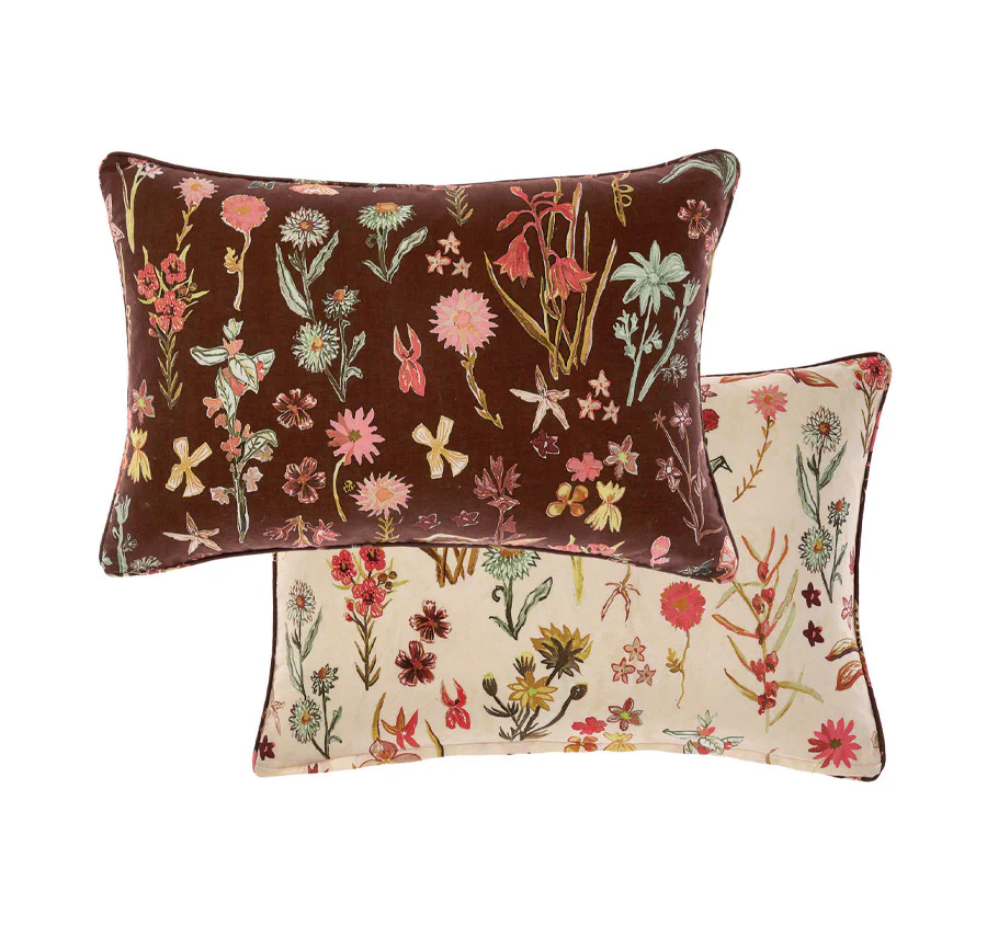 Rita 40x60cm Filled Cushion Cacao - Image 4