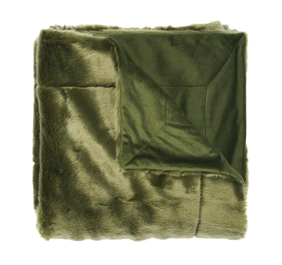 Selma 130x170cm Throw Rug Moss - Image 2
