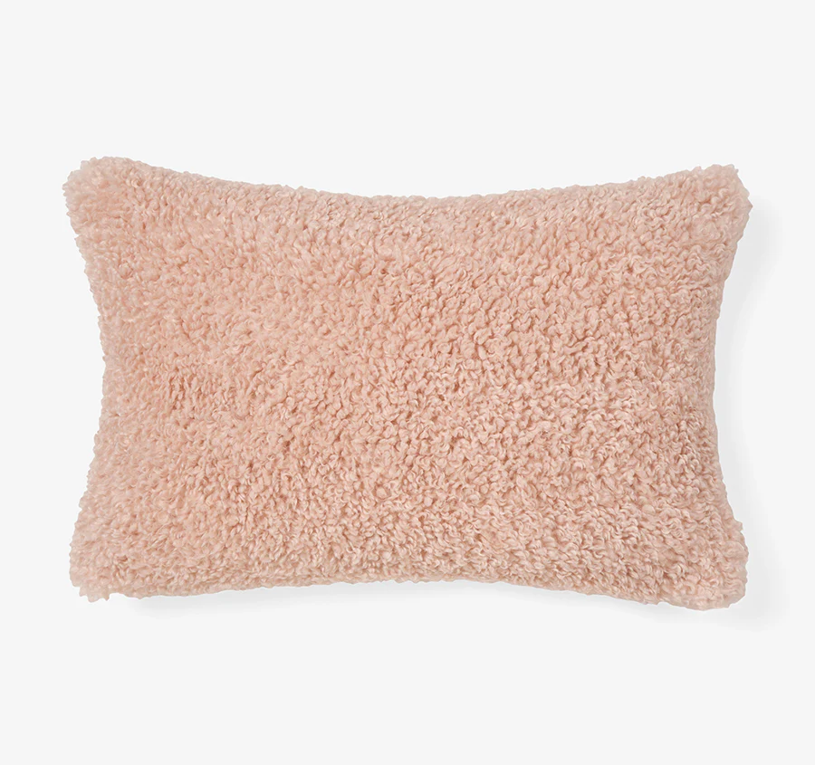 Shetland 40x60cm Filled Cushion Blush