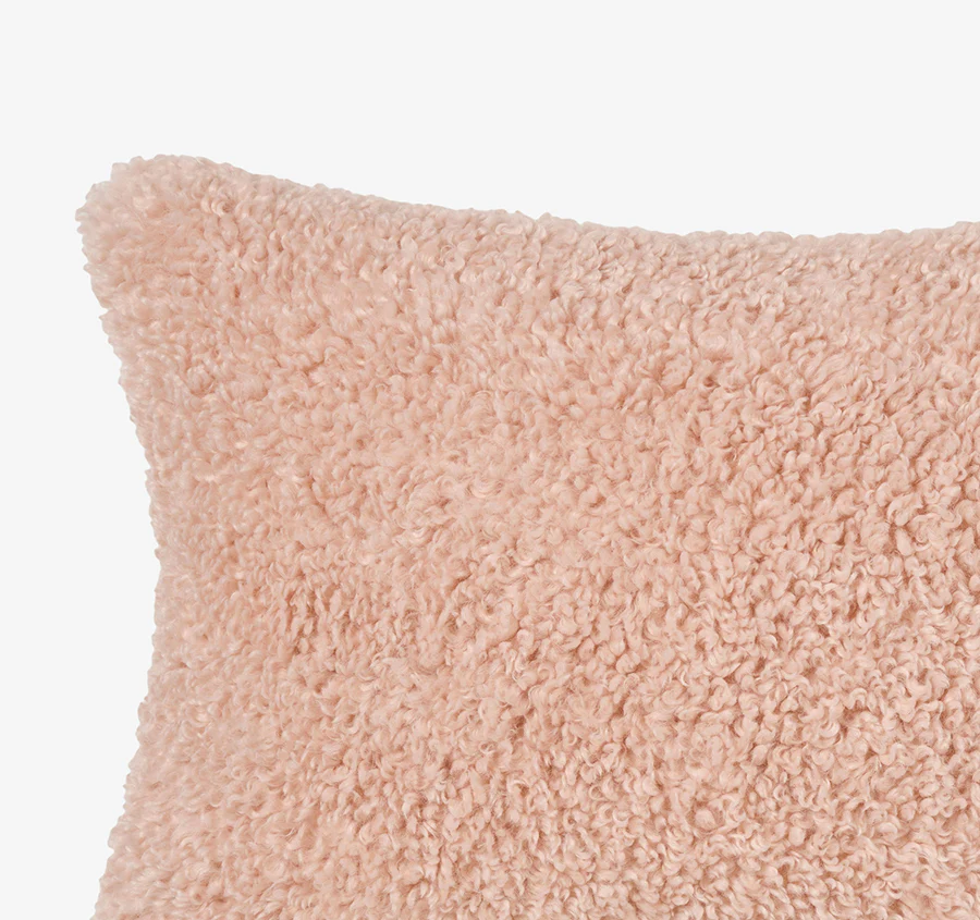 Shetland 40x60cm Filled Cushion Blush - Image 2