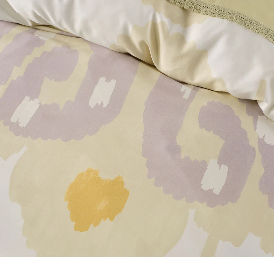 Sivan Quilt Cover Set Range Pistachio - Image 2