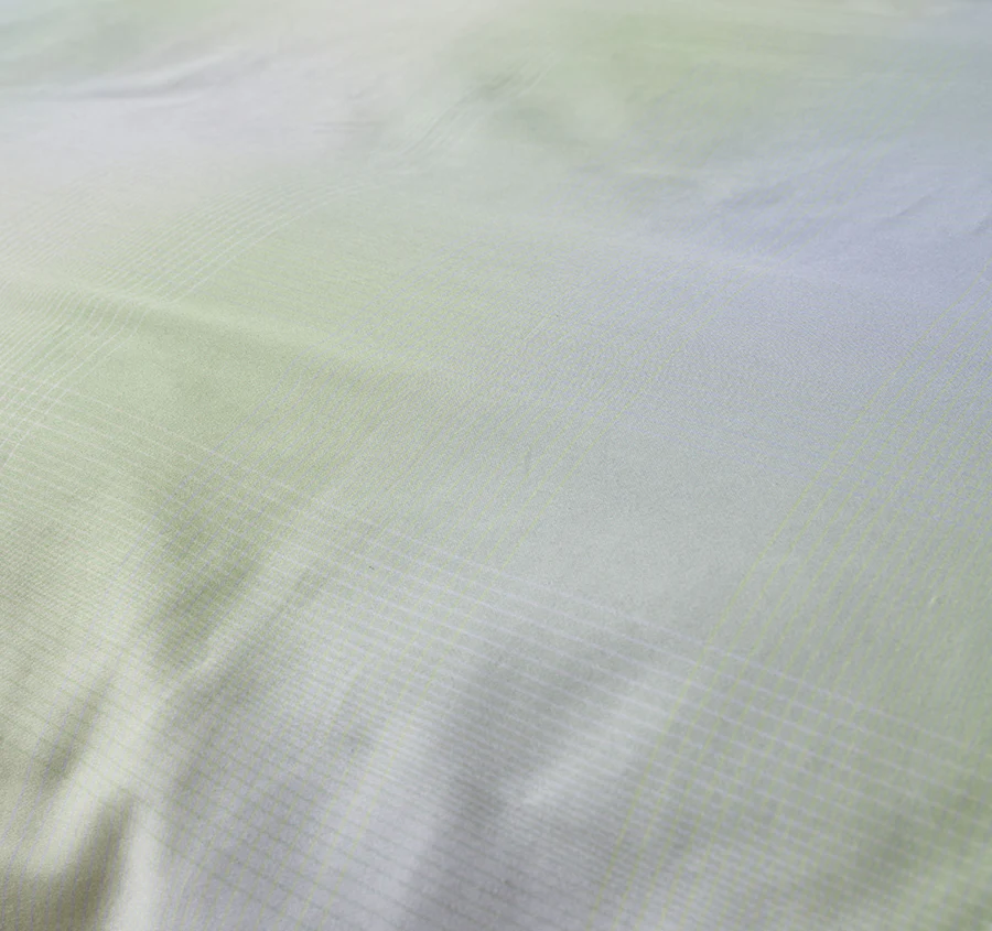 Sunrise Check Quilt Cover Set Range Clearwater - Image 2