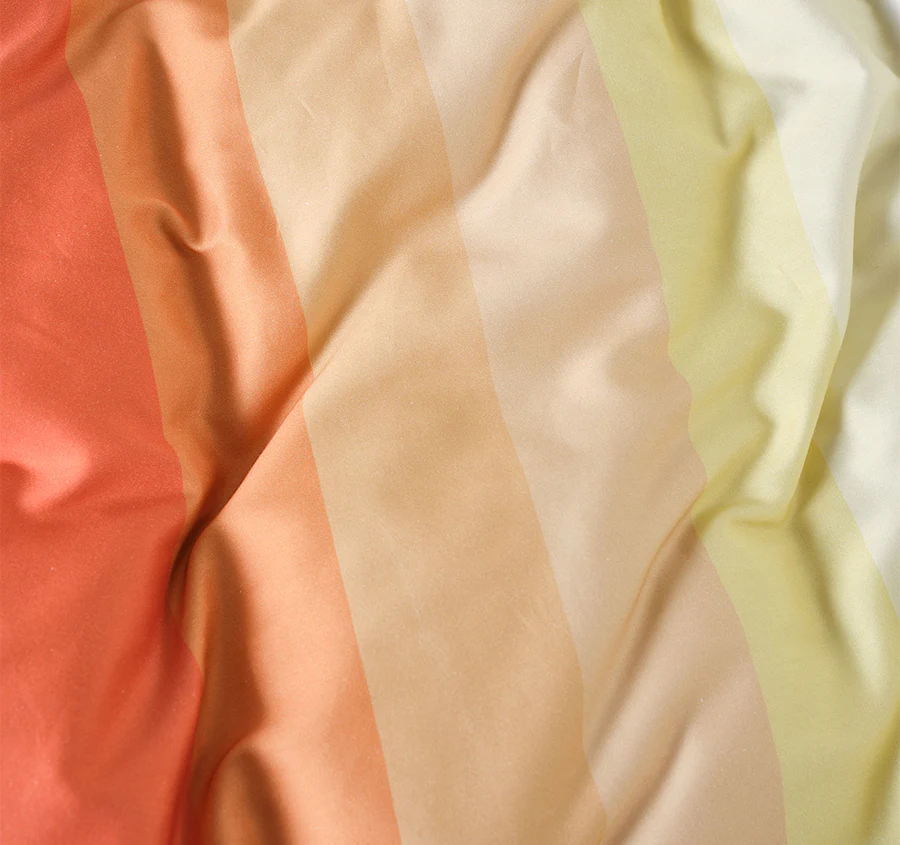 Sunrise Stripe Quilt Cover Set Range Bubblegum - Image 2