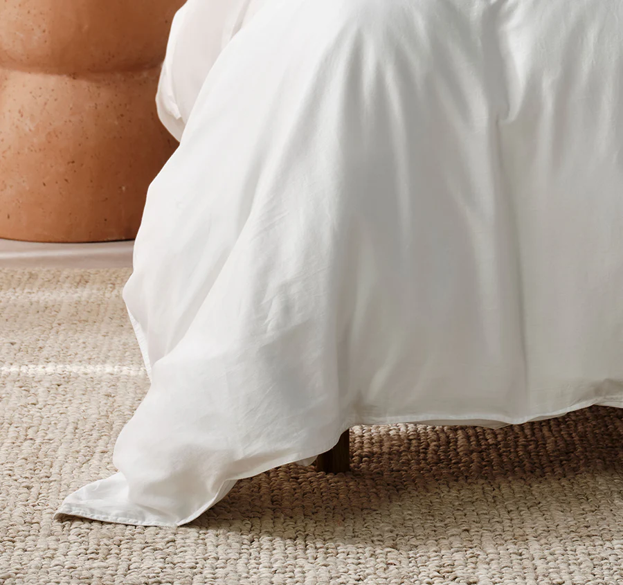 Surf Wash Quilt Cover Set Range White - Image 3