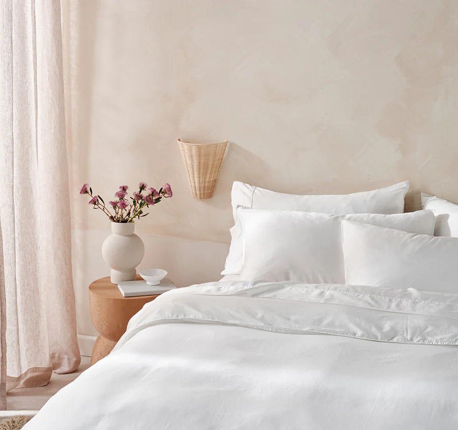 Surf Wash Quilt Cover Set Range White - Image 5