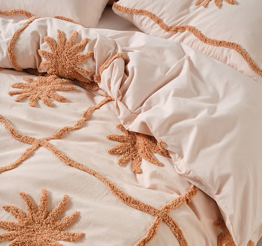 Tangier Quilt Cover Set Range Clay - Image 5