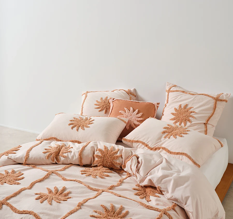 Tangier Quilt Cover Set Range Clay - Image 6