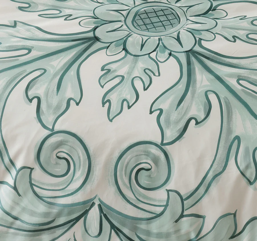 Thalia Quilt Cover Set Range Blue - Image 2