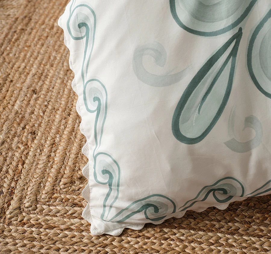 Thalia Quilt Cover Set Range Blue - Image 3