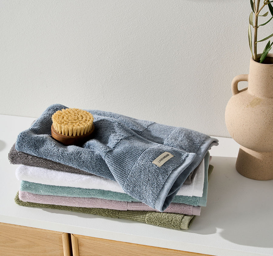 Verana 550GSM Cotton Bath Towel Range Coconut - Image 4