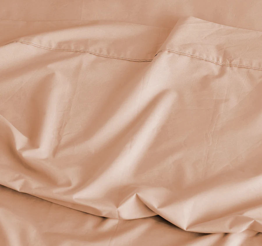 Vienna 300THC Cotton Sheet Set Range Clay - Image 2