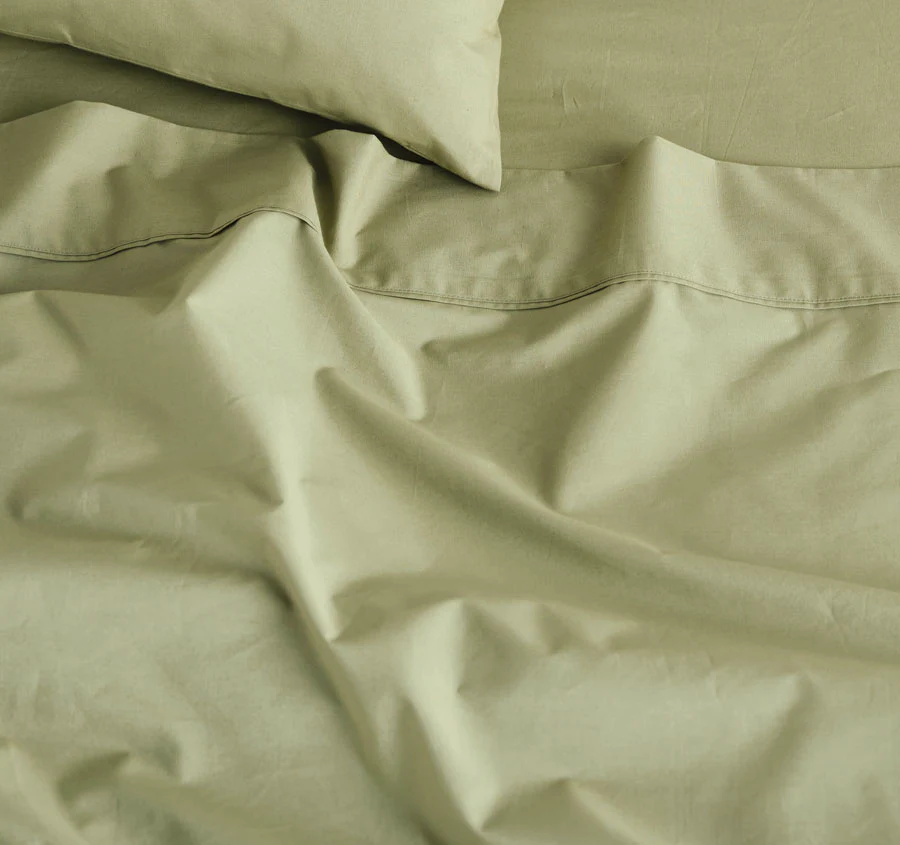 Vienna 300THC Cotton Sheet Set Range Tea - Image 2