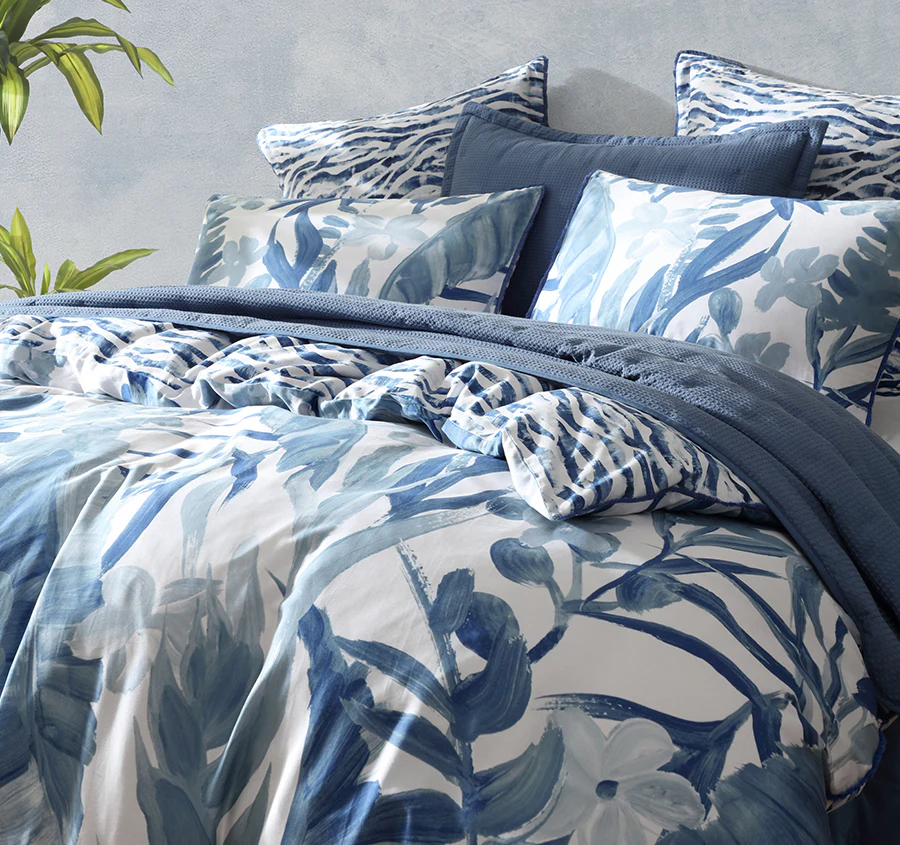 Atherton Quilt Cover Set Range Blue - Image 5