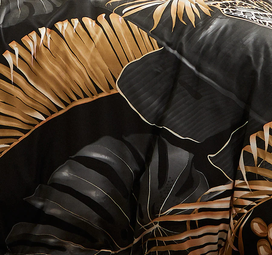 Danton Quilt Cover Set Range Black - Image 2