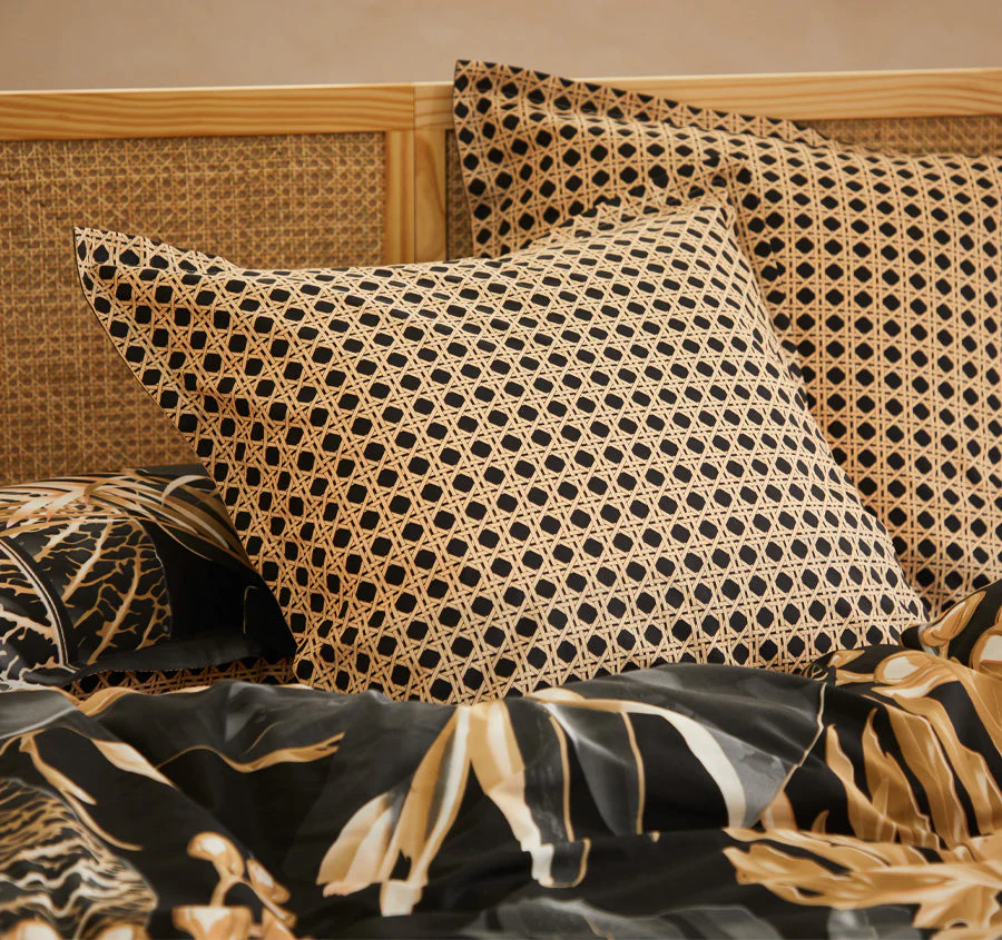 Danton Quilt Cover Set Range Black - Image 5