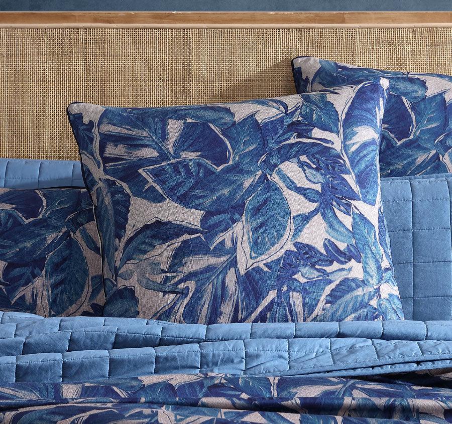 Elio European Pillowcase Blue - Image 2