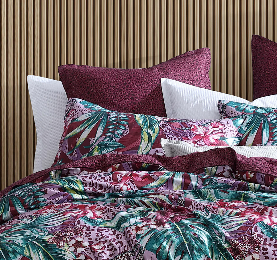 Etta Quilt Cover Set Range Plum - Image 4
