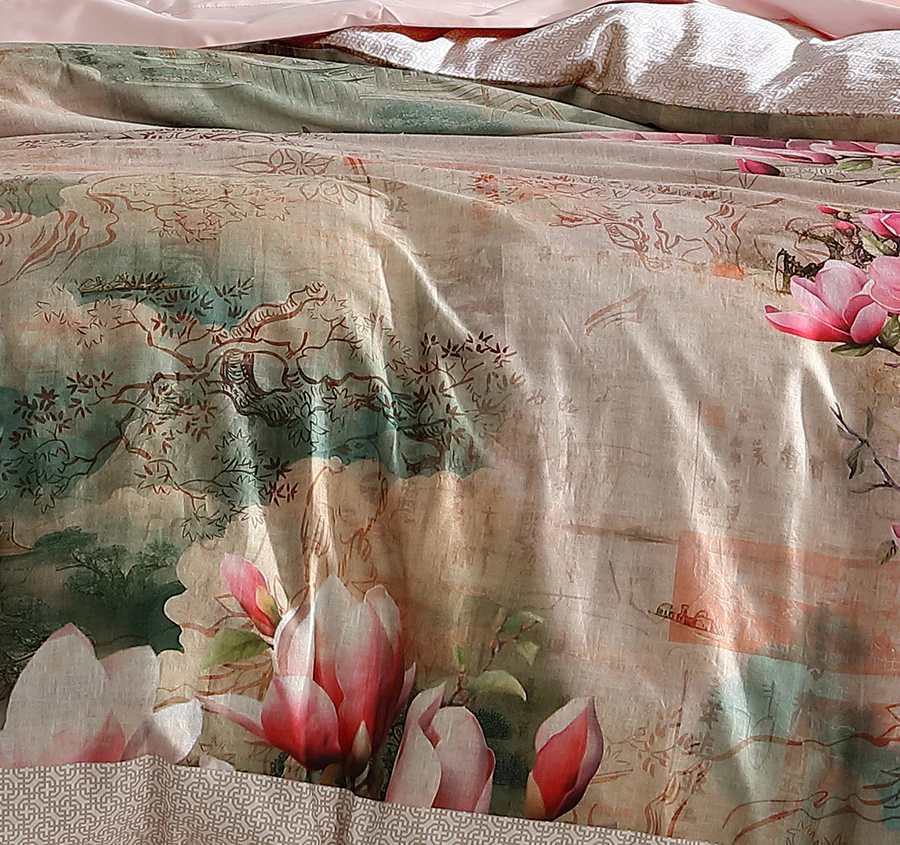 Ikigai Quilt Cover Set Range Magnolia - Image 2
