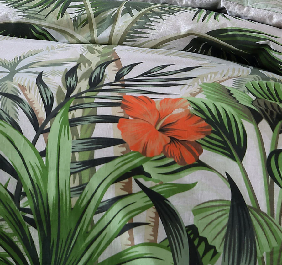 Lanai Palm Quilt Cover Set Range - Image 2