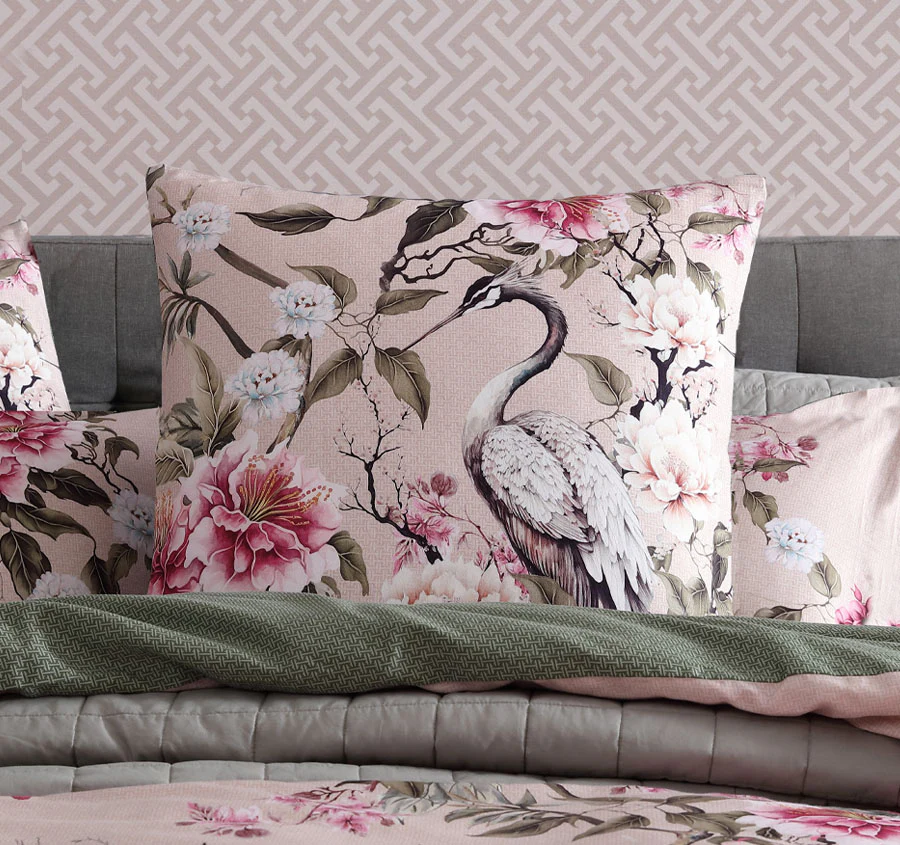 Lisha European Pillowcase Rose - Image 3