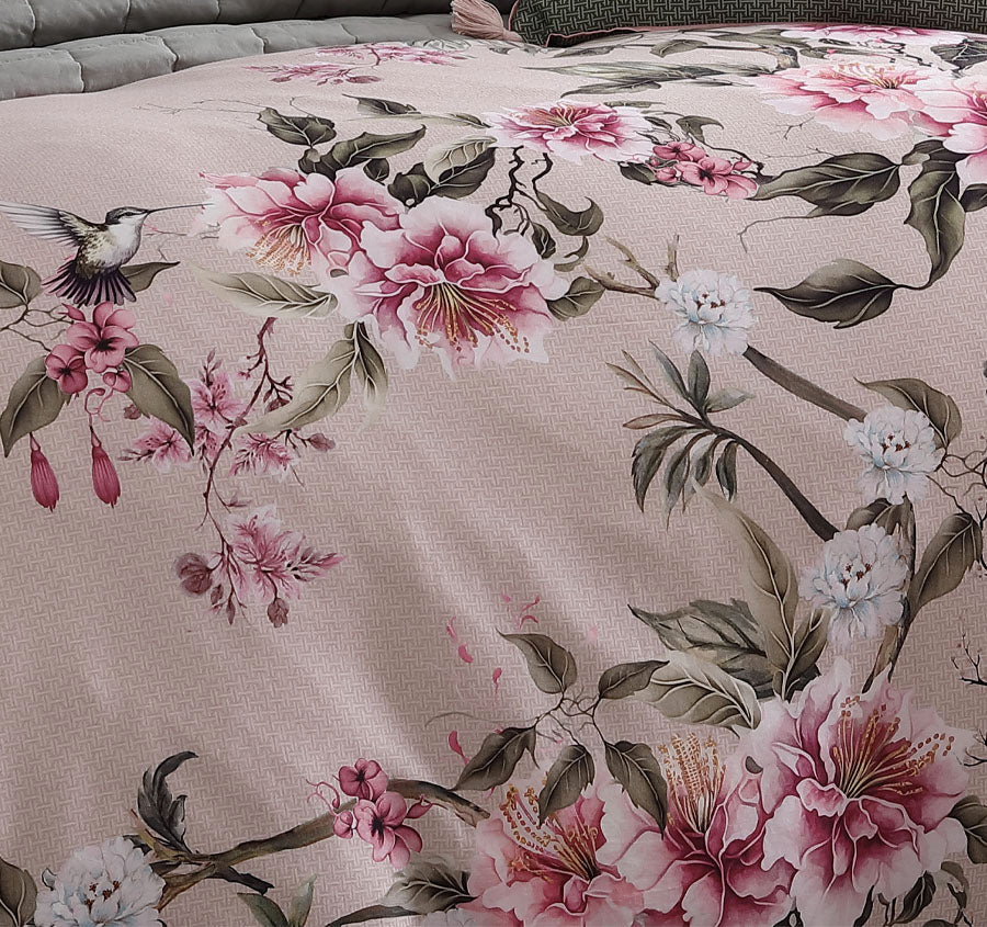 Lisha Quilt Cover Set Range Rose - Image 2