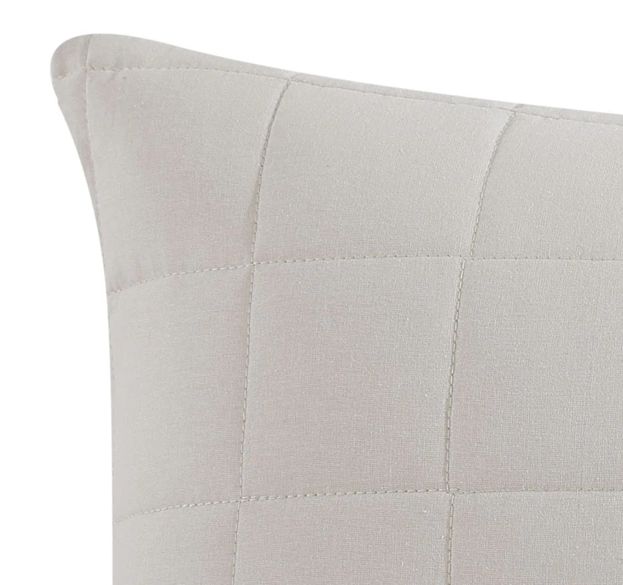 Rhodes 30x50cm Filled Cushion Silver - Image 2
