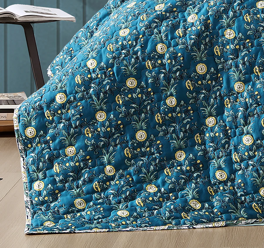 Serendipity Coverlet Set Teal - Image 6