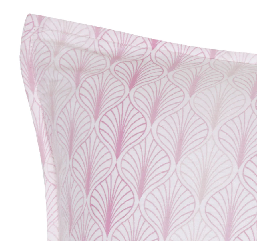 Summer Daze European Pillowcase Pink - Image 2